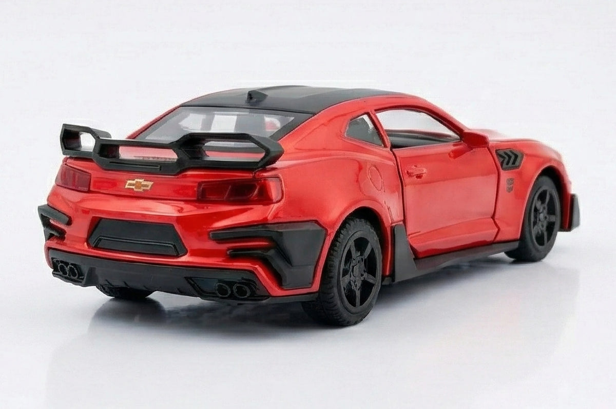 Chevy Camaro 1:32 Diecast Model Car Black by Coo Coo — Collector Display Metal Body