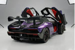 McLaren Senna 1:24 Scale Hypercar Diecast Model Car by Che Zhi — Metal Body Collector Display