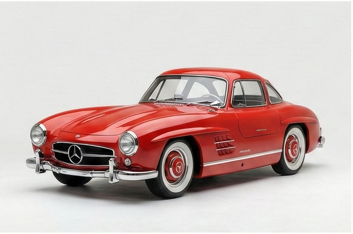 Mercedes 300 SL 1:24 Scale Diecast Model by Jinlifang — Metal Body Collector Display