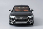 Audi A8 1:24 Scale Luxury Sedan Diecast Model Car Black by Che Zhi — Metal Body Collector Display
