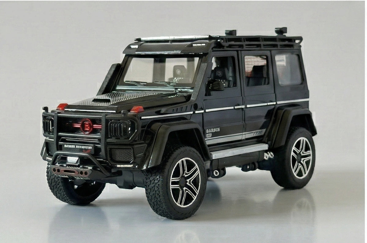 G-Wagon 1:24 Scale Boxy Luxury SUV Diecast Model Car by Jinlifang — Metal Body Collector Display