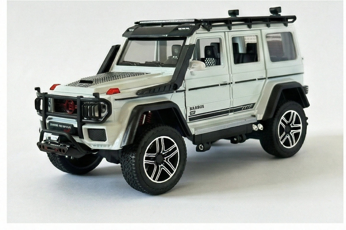 G-Wagon 1:24 Scale Boxy Luxury SUV Diecast Model Car by Jinlifang — Metal Body Collector Display