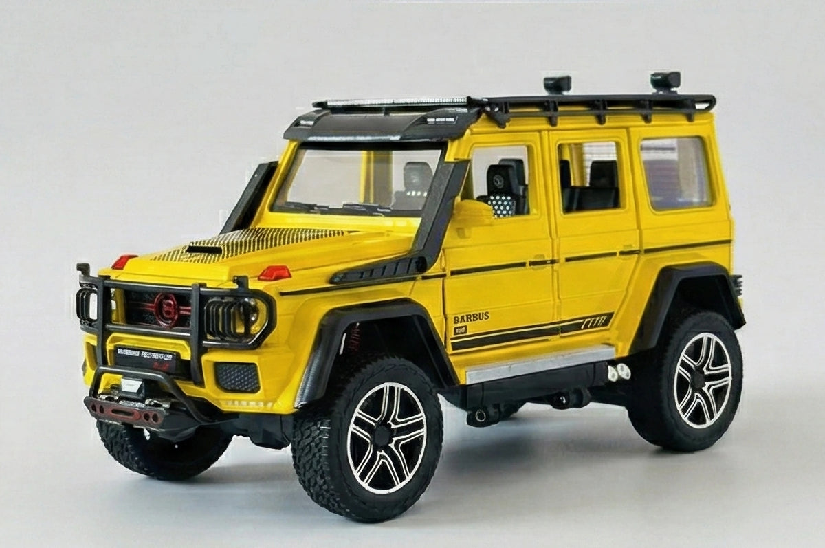 G-Wagon 1:24 Scale Boxy Luxury SUV Diecast Model Car by Jinlifang — Metal Body Collector Display