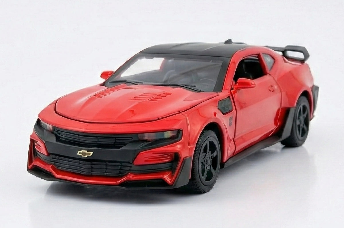 Chevy Camaro 1:32 Diecast Model Car Black by Coo Coo — Collector Display Metal Body