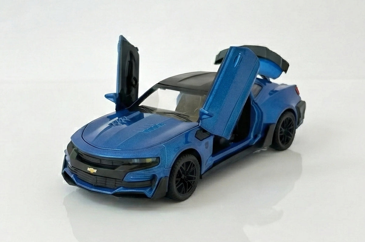 Chevy Camaro 1:32 Diecast Model Car Black by Coo Coo — Collector Display Metal Body