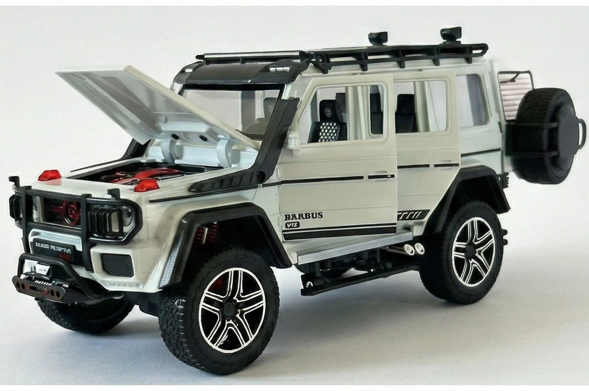 G-Wagon 1:24 Scale Boxy Luxury SUV Diecast Model Car by Jinlifang — Metal Body Collector Display
