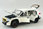 BMW XM 1:24 Scale Luxury Performance SUV Diecast Model Car Green by Jinlifang — Metal Body Collector Display