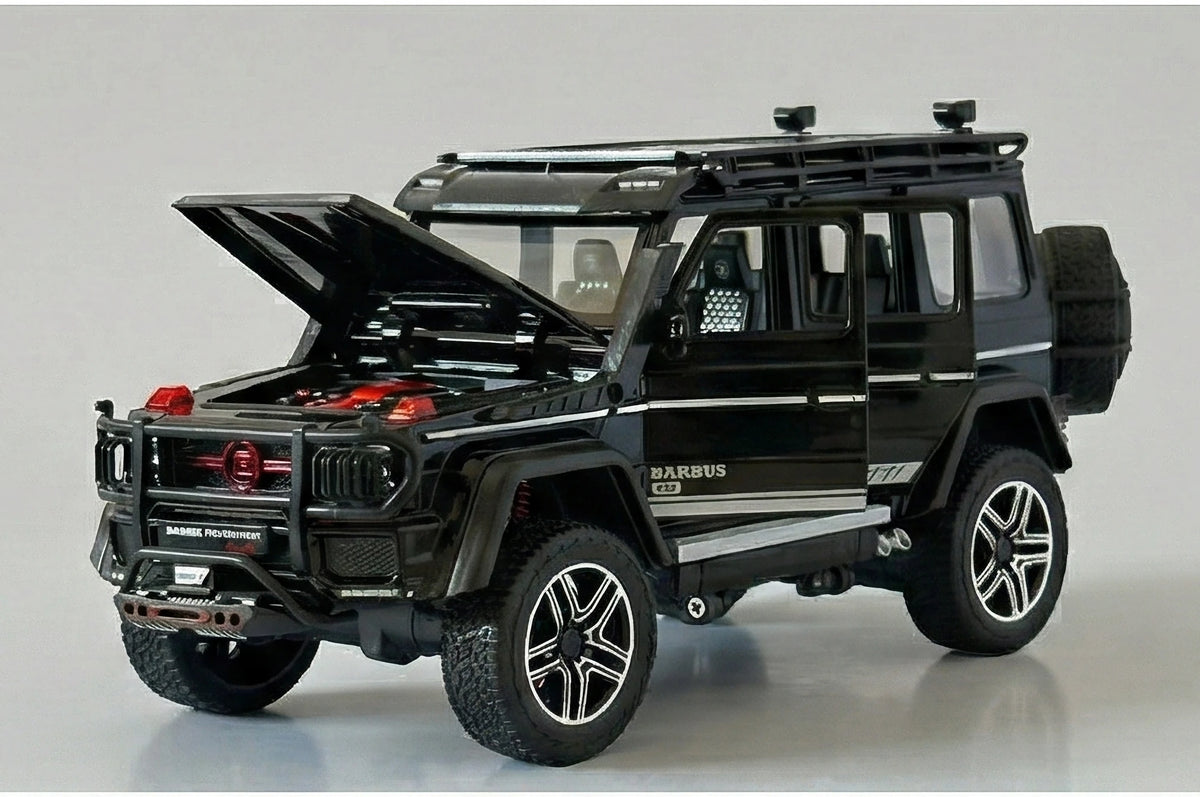 G-Wagon 1:24 Scale Boxy Luxury SUV Diecast Model Car by Jinlifang — Metal Body Collector Display
