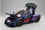 McLaren Senna 1:24 Scale Hypercar Diecast Model Car by Che Zhi — Metal Body Collector Display