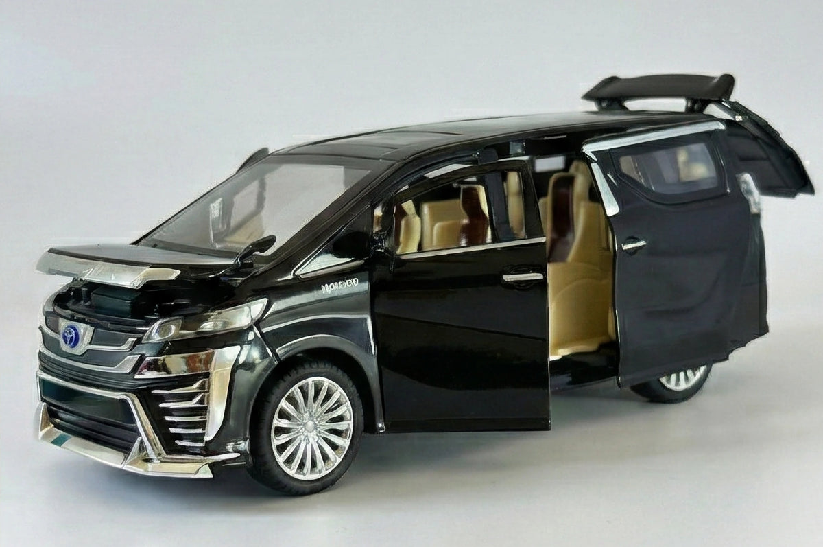 Toyota Vellfire 1:24 Diecast Model Car by Che Zhi — Collector Display Metal Body