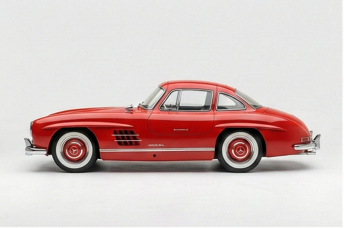 Mercedes 300 SL 1:24 Scale Diecast Model by Jinlifang — Metal Body Collector Display