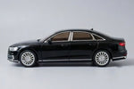 Audi A8 1:24 Scale Luxury Sedan Diecast Model Car Black by Che Zhi — Metal Body Collector Display